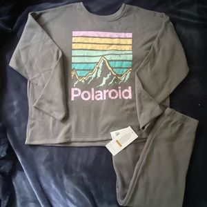Women’s poloroid sweat set